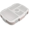 Bentgo Kids Prints Tray with Transparent Cover, 5-Compartment, BPA-Free(Dino Fossils)