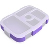 Bentgo Kids Prints Tray with Transparent Cover, 5-Compartment, BPA-Free(Mermaids in the Sea)