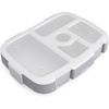 Bentgo Kids Prints Tray with Transparent Cover, 5-Compartment, BPA-Free(Puppy Love)