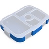 Bentgo Kids Replacement Tray, Transparent Cover, 5-Compartment(Blue)