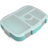 Bentgo Kids Replacement Tray, Transparent Cover, 5-Compartment(Seafoam)