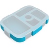 Bentgo Kids Replacement Tray with Transparent Cover, 5 Compartments(Confetti Edition – Abyss Blue)