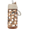 Bentgo Kids Water Bottle – Leak-Proof, Durable Tritan PFAS- & BPA-Free 15 fl oz, Kids/Toddlers Ages 3+ for School & Sports; Bite & Sip Spout, Carrying Handle, Dishwasher Safe (NEW Blooming Floral)(Spots and Dots)