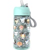 Bentgo Kids Water Bottle – Leak-Proof, Durable Tritan PFAS- & BPA-Free 15 fl oz, Kids/Toddlers Ages 3+ for School & Sports; Bite & Sip Spout, Carrying Handle, Dishwasher Safe (NEW Blooming Floral)(Puppy Love)