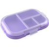 image:imageBentgo Replacement Tray Chill Kids Lunch Box  Reusable 4Compartment Bento Box for Easy Meal Prep 33 Cup Capacity BPAFree Transparent Cover For Ages 3 Confetti Edition  Vivid Orchid