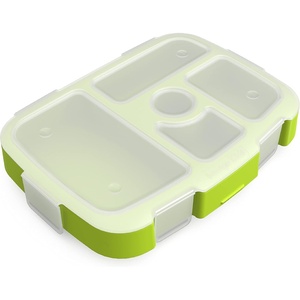 Bentgo Kids Prints Tray with Transparent Cover, 5-Compartment, BPA-Free(Submarines)