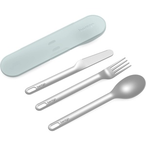 Bentgo Stainless Steel Reusable Travel Utensil Set(Aqua)